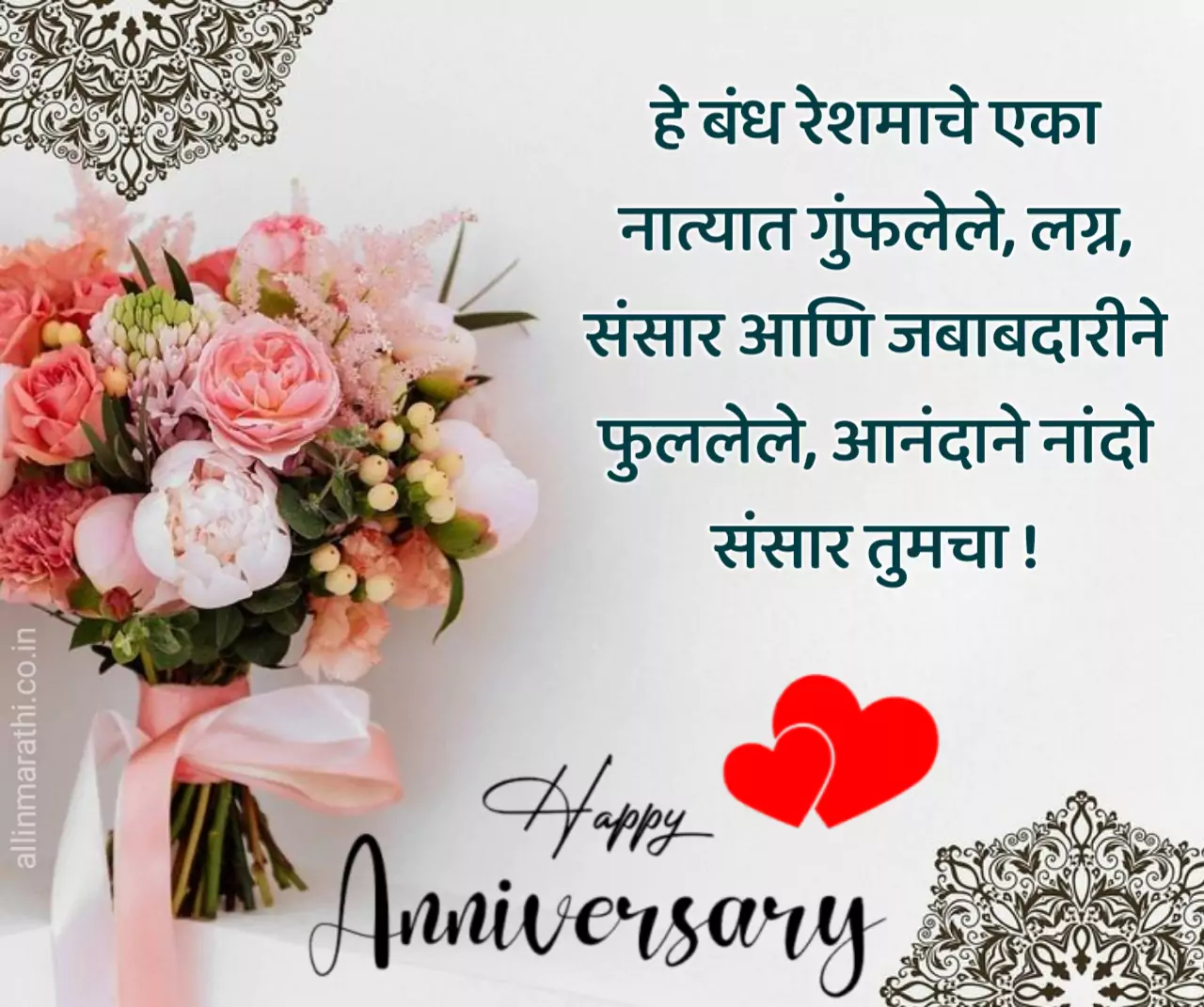 Marriage Anniversary Wishes In Marathi